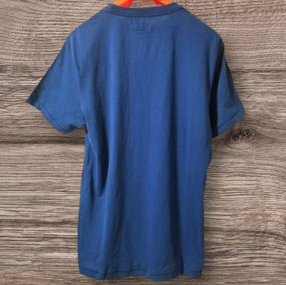 AEROPOSTALE MENS/WOMEN'S BLUE GRAPHIC T-SHIRT SIZE L - Picture 2 of 6